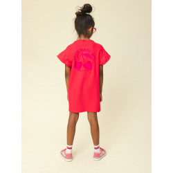 LOOXS Little Sweat Dress SS Poppy Red