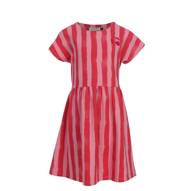 LOOXS Little Striped Sweat Dress SS Stripe