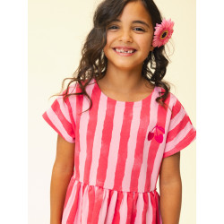 LOOXS Little Striped Sweat Dress SS Stripe