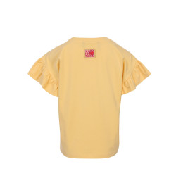 LOOXS Little T-shirt SS ruffles Banana Shake