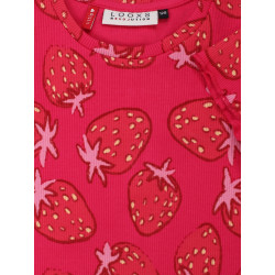 LOOXS Little Rib T-Shirt SS Strawberry Fields