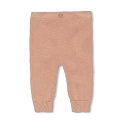 Feetje Broek gebreid - The Knits Roze