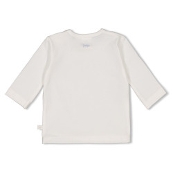 Feetje Longsleeve embroidery boot - The Knits Offwhite