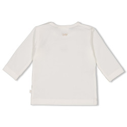 Feetje Longsleeve embroidery beer - The Knits Offwhite