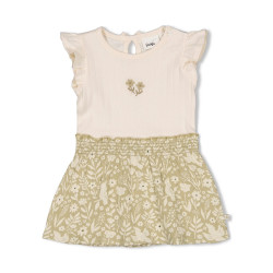 Feetje Jurk AOP k/m - Let Your Dreams Blossom Groen