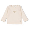 Feetje Longsleeve pointelle rib - Let Your Dreams Blossom Offwhite