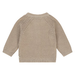 A Tiny Story baby cardigan Nougat
