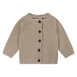 A Tiny Story baby cardigan Nougat