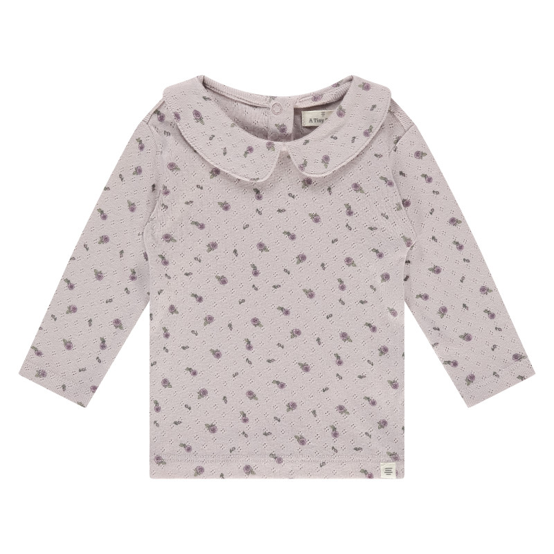 A Tiny Story baby t-shirt long sleeve Light mauve
