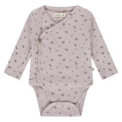 A Tiny Story baby romper long sleeve Light mauve