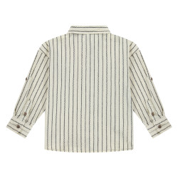 Stains and Stories boys shirt long sleeve Off-White