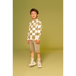 Stains and Stories boys sweatshirt Sand