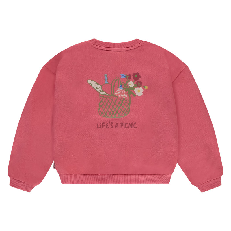 Stains and Stories girls sweatshirt Pink