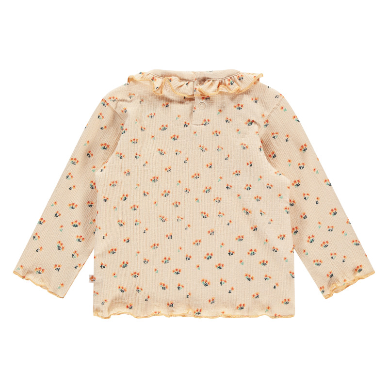 Babyface baby girls t-shirt long sleeve Light orange