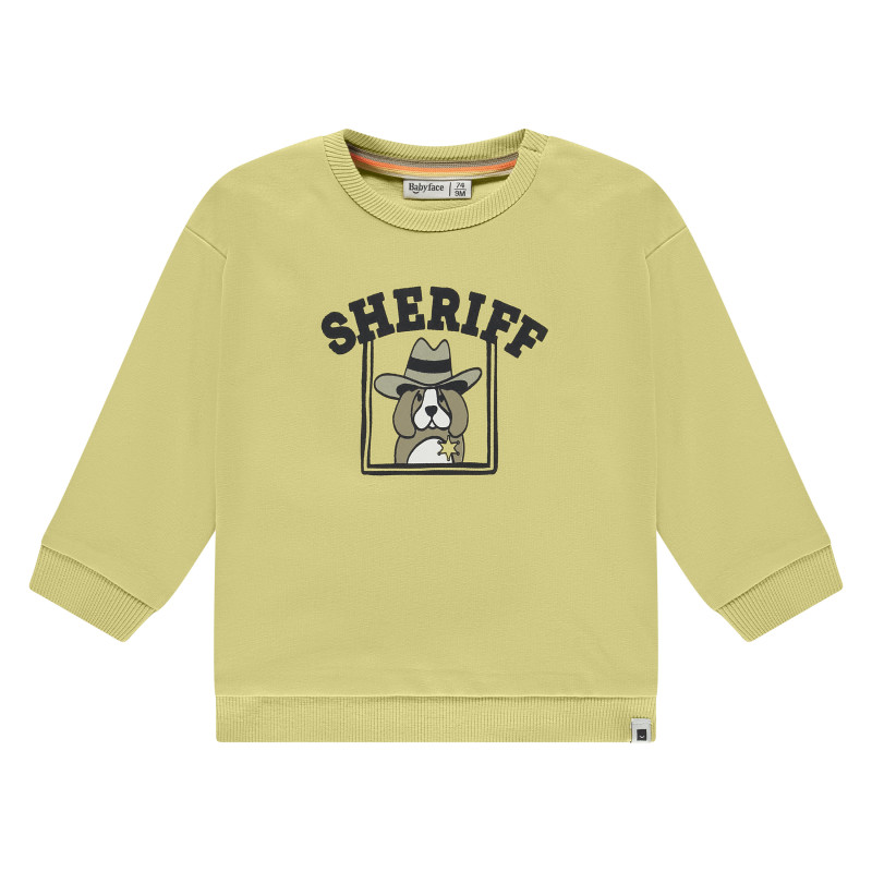 Babyface baby boys sweatshirt Lemon