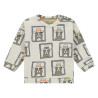 Babyface baby boys sweatshirt Off-White