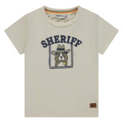 Babyface baby boys t-shirt short sleeve Off-White