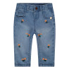 Babyface baby girls denim pants Medium blue denim