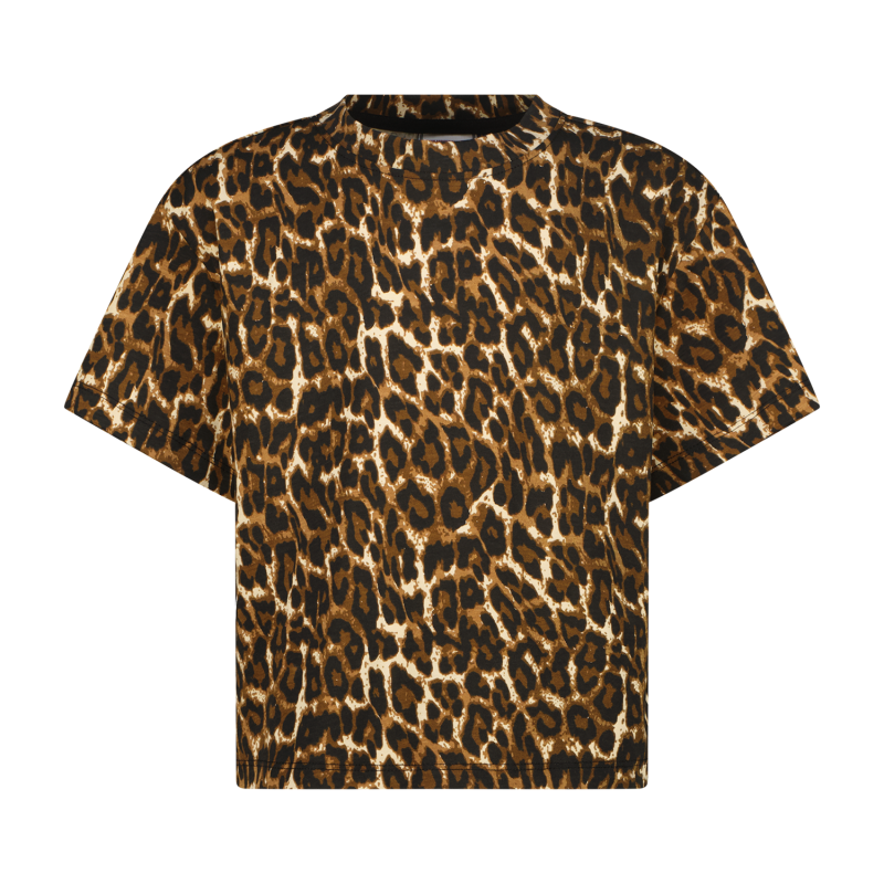 Vingino Icon-logo tee animal Multicolor Brown