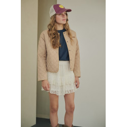 NoBell' Naia Lace Skirt Pearled Ivory