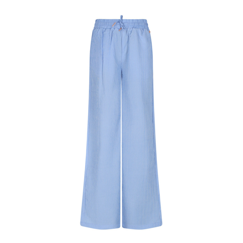NoBell' Susan Striped Pants Azure Blue