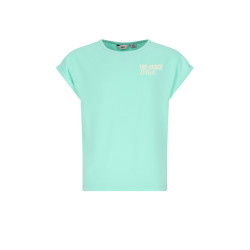 NoBell' Kasis Top with big back print Neptune Green