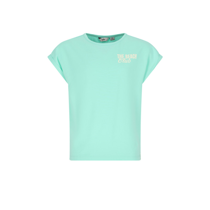 NoBell' Kasis Top with big back print Neptune Green