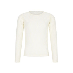 NoBell' Kaya Lace Tshirt long sleeve Pearled Ivory