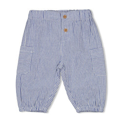 Feetje Broek streep chambray - Seaside Happiness Chambray