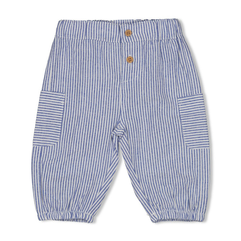Feetje Broek streep chambray - Seaside Happiness Chambray