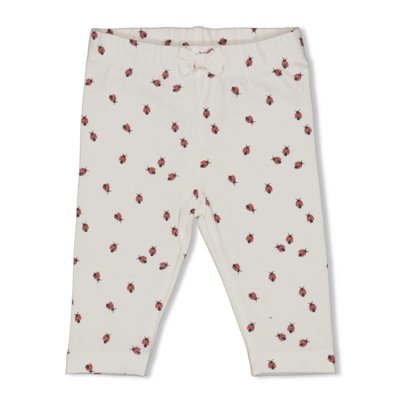 Feetje Legging AOP - Ladybug Offwhite