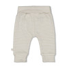 Feetje Broek rib met streep - Elephant Mint