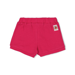 Feetje Short - Love Peace Aloha Fuchsia