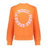 Geisha Sweater circle backprint coral