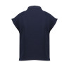 Geisha Blouse crinckle navy