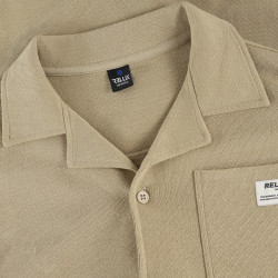 Rellix Shirt Shortsleeve Structure Sand