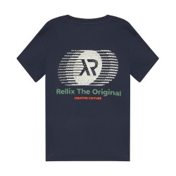 Rellix T-Shirt XR Backprint Dark Navy