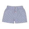 Feetje Short streep chambray - Seaside Happiness Chambray