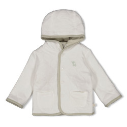 Feetje Omkeerbaar jasje met capuchon AO - Elephant Mint