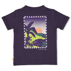 Feetje T-shirt - Lagoon Legends Indigo