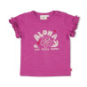 Feetje T-shirt - Love Peace Aloha Paars
