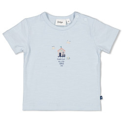Feetje T-shirt - Seaside Happiness Blauw