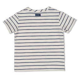 Feetje T-shirt streep - Seaside Happiness Offwhite