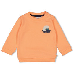 Feetje Sweater - Lagoon Legends Neon Oranje