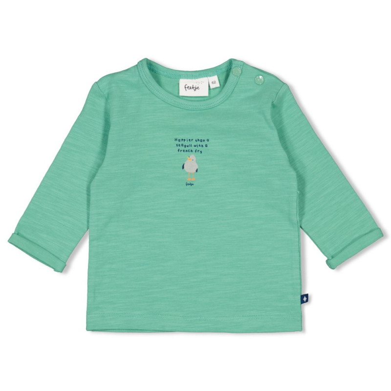 Feetje Longsleeve - Seaside Happiness Groen