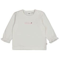 Feetje Longsleeve - Ladybug Offwhite