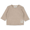 Feetje Longsleeve rib - Elephant Taupe melange