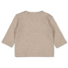 Feetje Longsleeve rib - Elephant Taupe melange