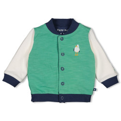 Feetje Omkeerbaar bomberjack - Seaside Happiness Indigo