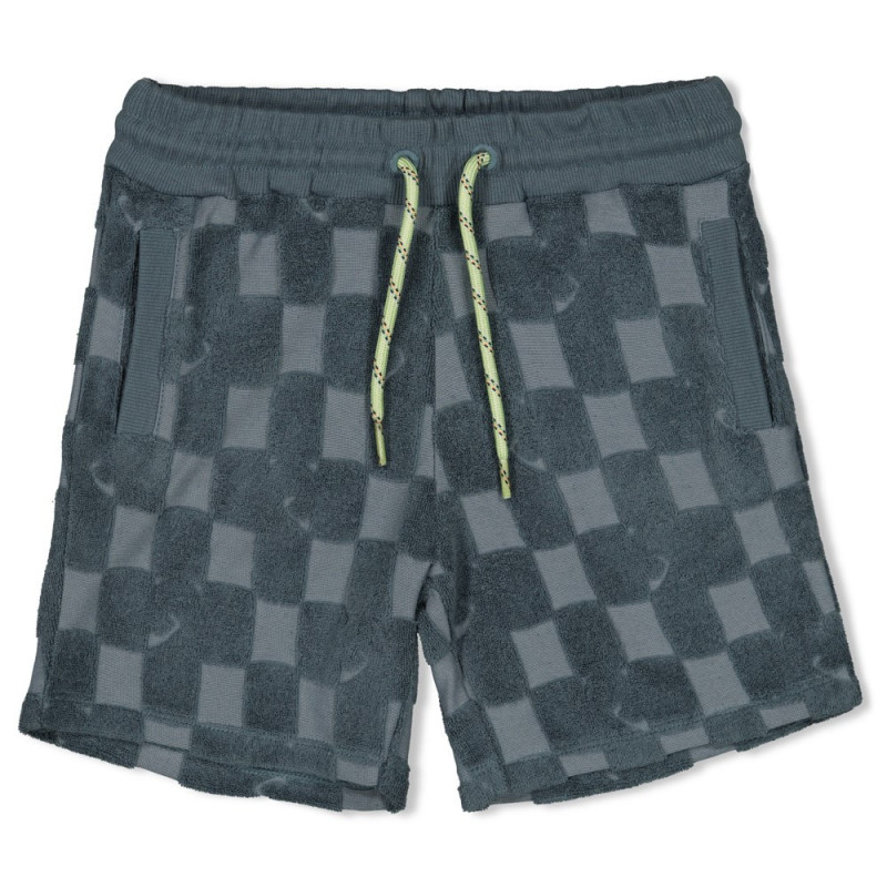 Sturdy Short ruit badstof - Lagoon Legends Petrol